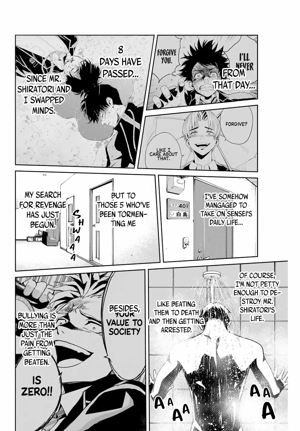 Textbook of Revenge Chapter 2 page 6 - Chapter 2: "Probatio Diabolica"