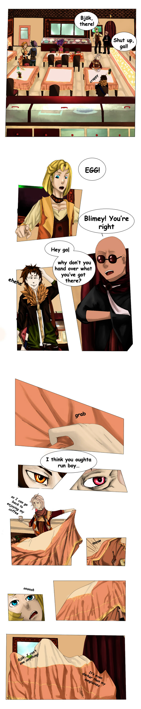 Thaeria - Dancing with the Devil Chapter 1 page 17 - Chapter 1 : He who hunts in the black woods