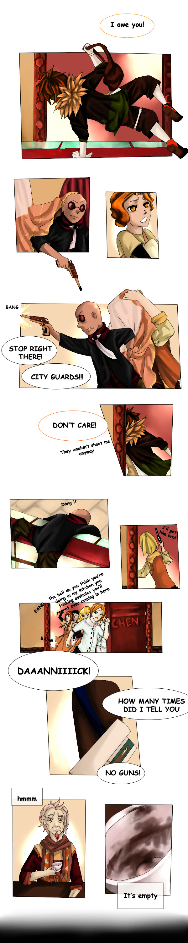 Thaeria - Dancing with the Devil Chapter 1 page 18 - Chapter 1 : He who hunts in the black woods