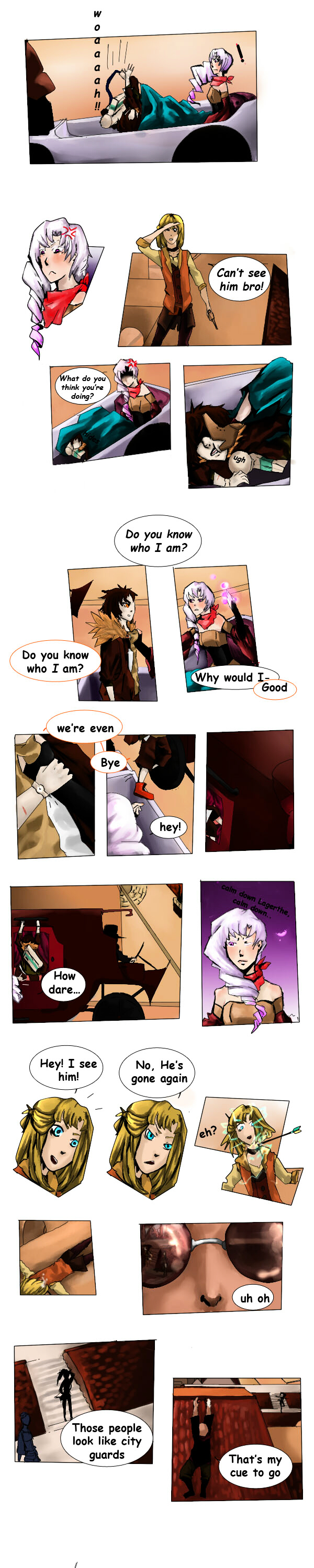Thaeria - Dancing with the Devil Chapter 1 page 25 - Chapter 1 : He who hunts in the black woods