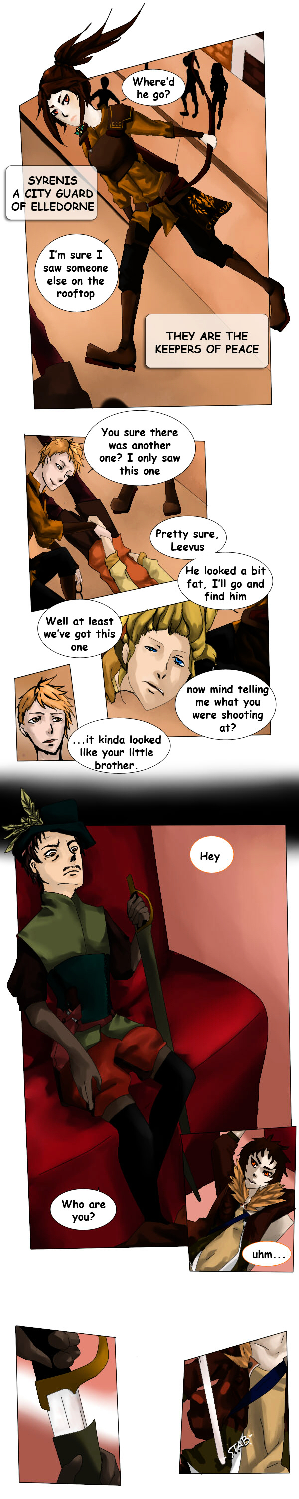 Thaeria - Dancing with the Devil Chapter 1 page 26 - Chapter 1 : He who hunts in the black woods