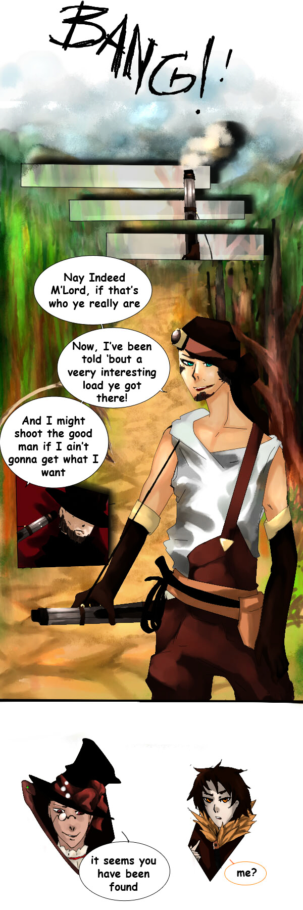 Thaeria - Dancing with the Devil Chapter 1 page 28 - Chapter 1 : He who hunts in the black woods