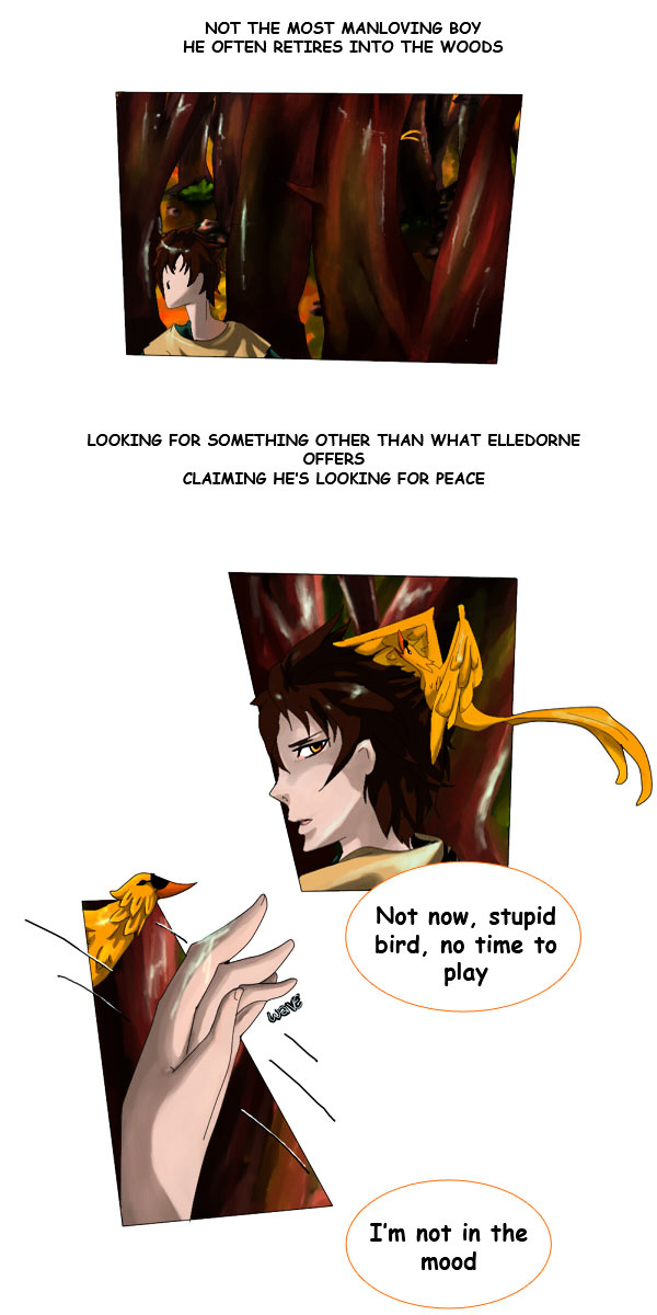 Thaeria - Dancing with the Devil Chapter 1 page 6 - Chapter 1 : He who hunts in the black woods
