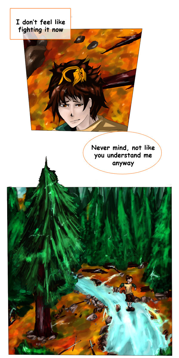 Thaeria - Dancing with the Devil Chapter 1 page 7 - Chapter 1 : He who hunts in the black woods