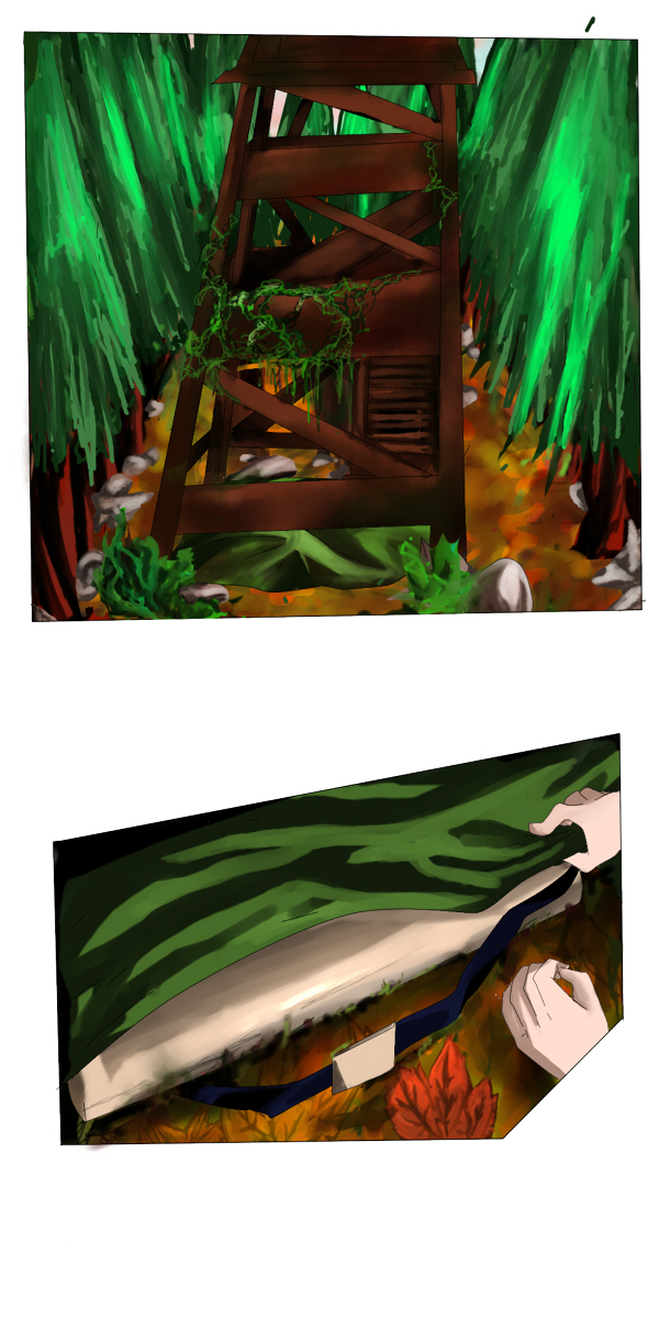 Thaeria - Dancing with the Devil Chapter 1 page 8 - Chapter 1 : He who hunts in the black woods