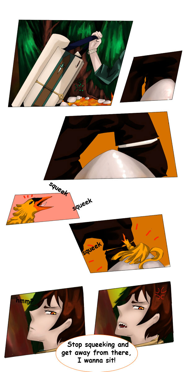 Thaeria - Dancing with the Devil Chapter 1 page 9 - Chapter 1 : He who hunts in the black woods