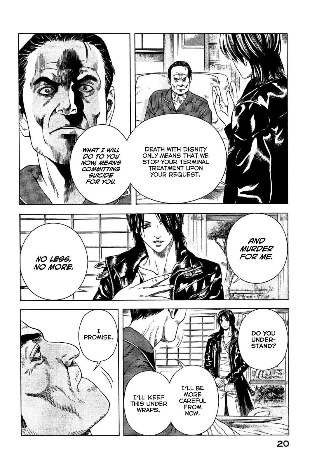 Thanatos no Shisha Chapter 1 page 20 - Chapter 1: File.1 - Ryuichi Yasuda 1