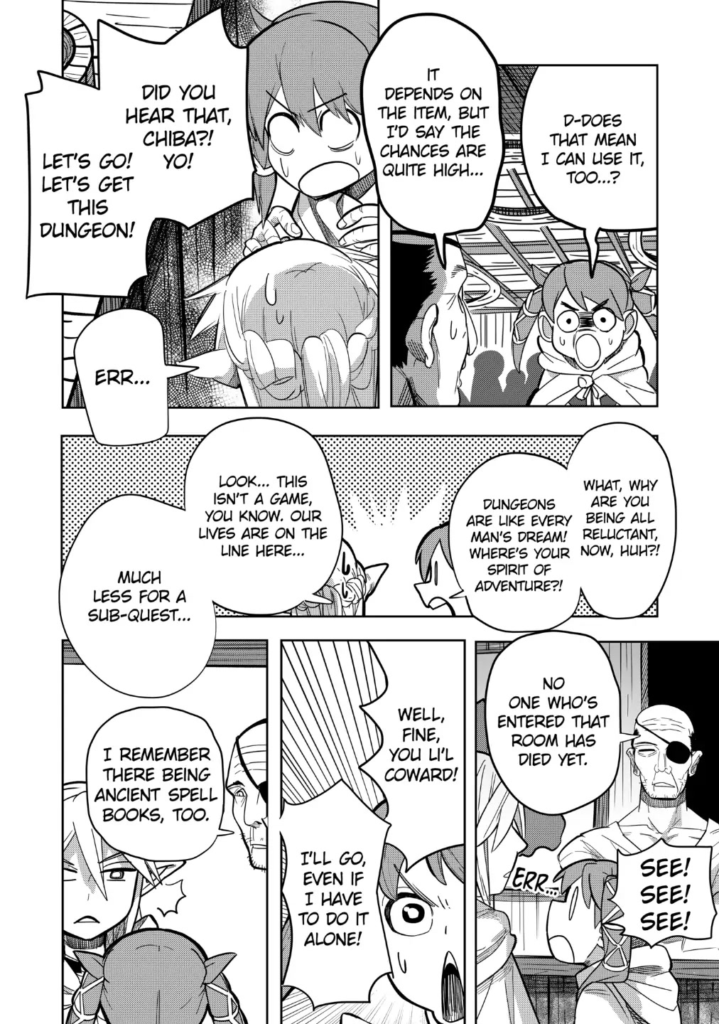 Thank You, Isekai! Chapter 22 page 10 - Chapter 22: The Room of Trials - Part 1