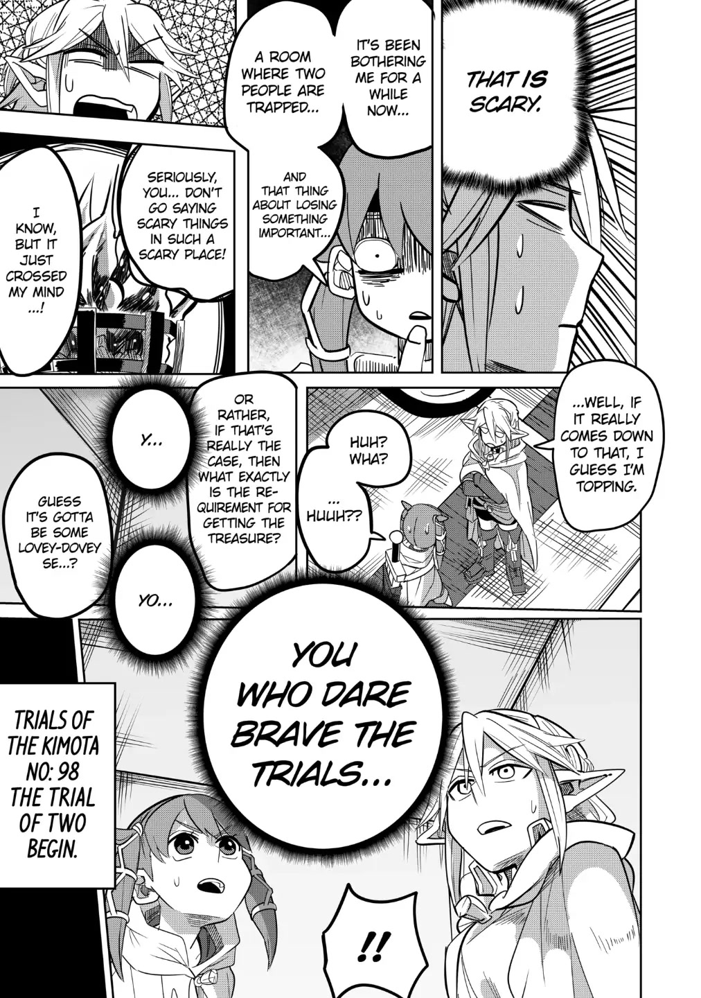 Thank You, Isekai! Chapter 22 page 24 - Chapter 22: The Room of Trials - Part 1