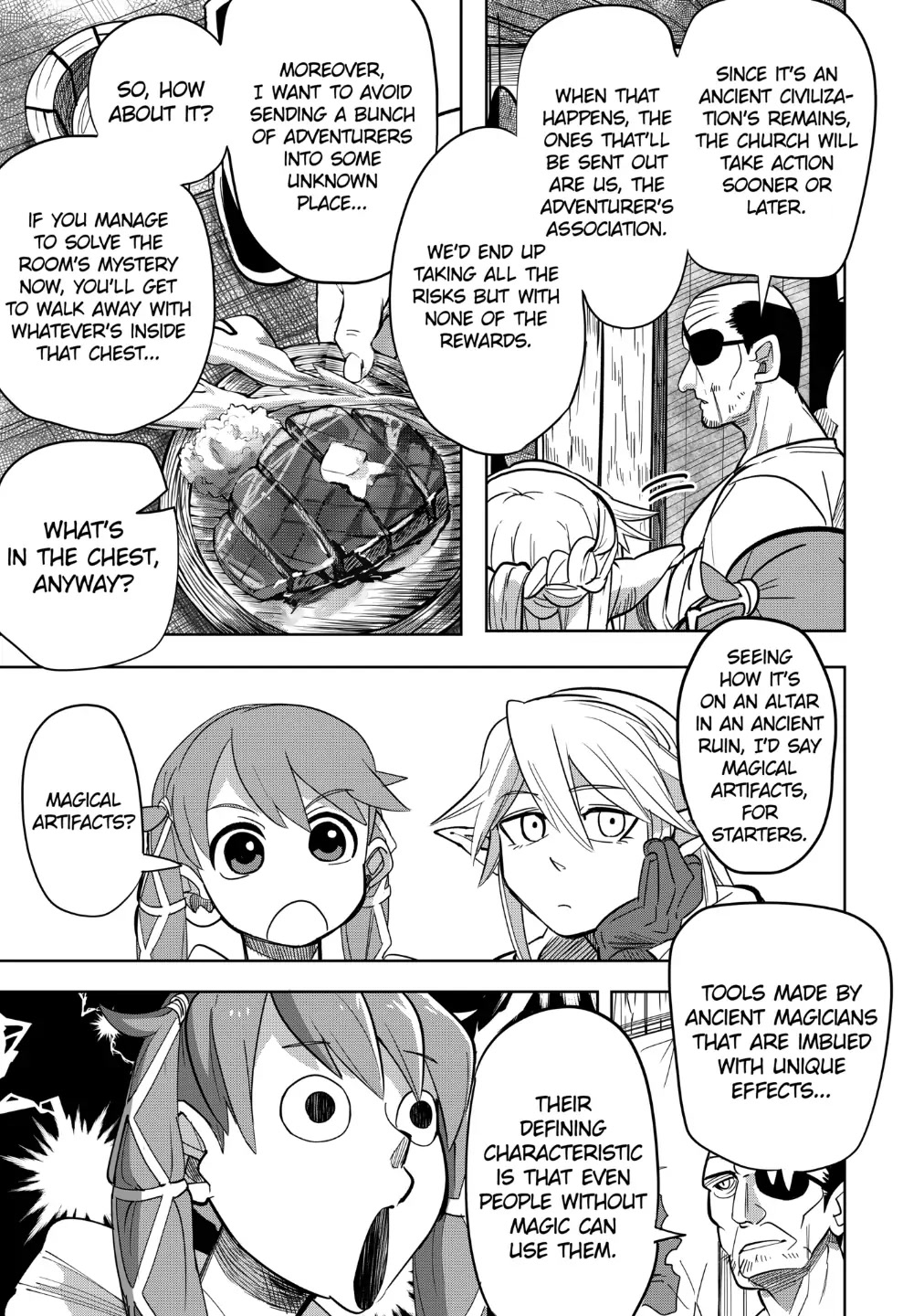 Thank You, Isekai! Chapter 22 page 9 - Chapter 22: The Room of Trials - Part 1