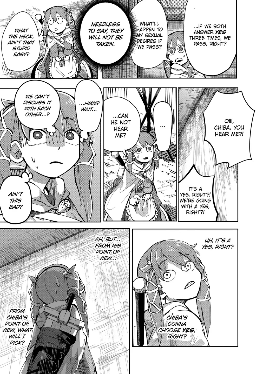 Thank You, Isekai! Chapter 23 page 15 - Chapter 23: The Room of Trials - Part 2