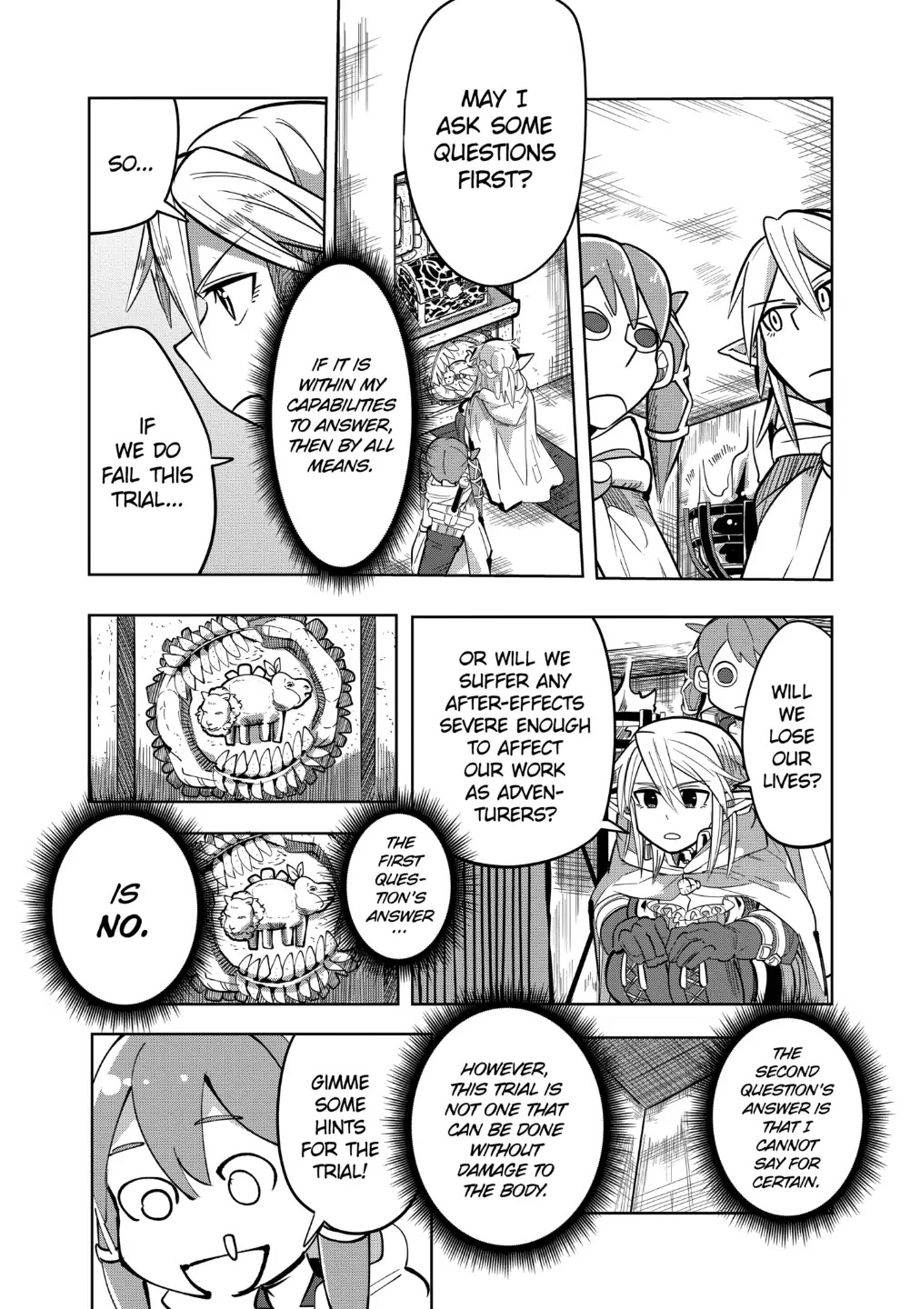Thank You, Isekai! Chapter 23 page 4 - Chapter 23: The Room of Trials - Part 2