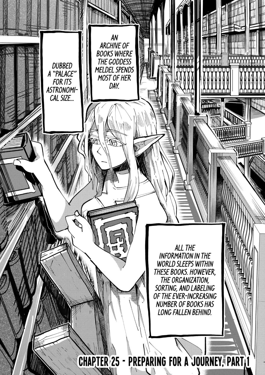 Thank You, Isekai! Chapter 25 page 1 - Chapter 25: Preparing For A Journey, Part 1