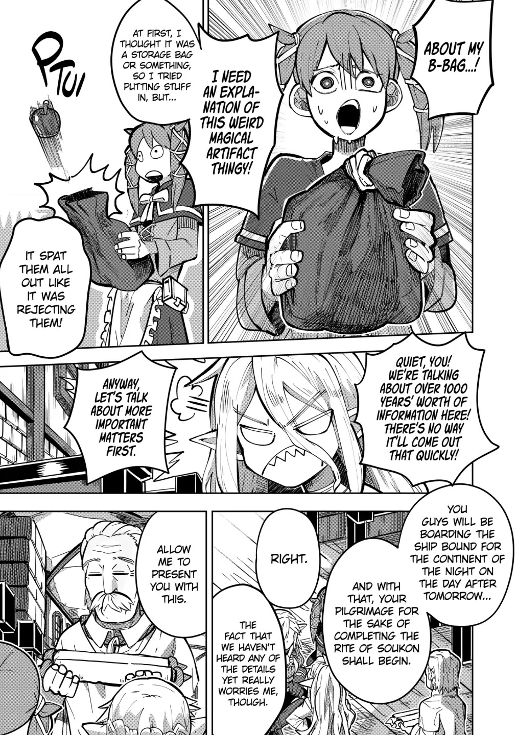 Thank You, Isekai! Chapter 25 page 3 - Chapter 25: Preparing For A Journey, Part 1