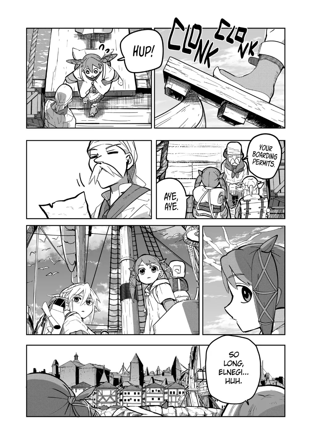 Thank You, Isekai! Chapter 28 page 17 - Chapter 28: Departure