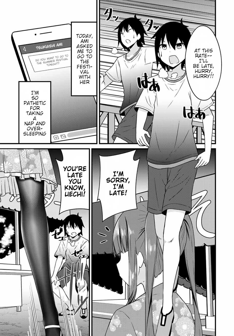 Thanktights Chapter 13 page 3 - Chapter 13: Yukata and Tights