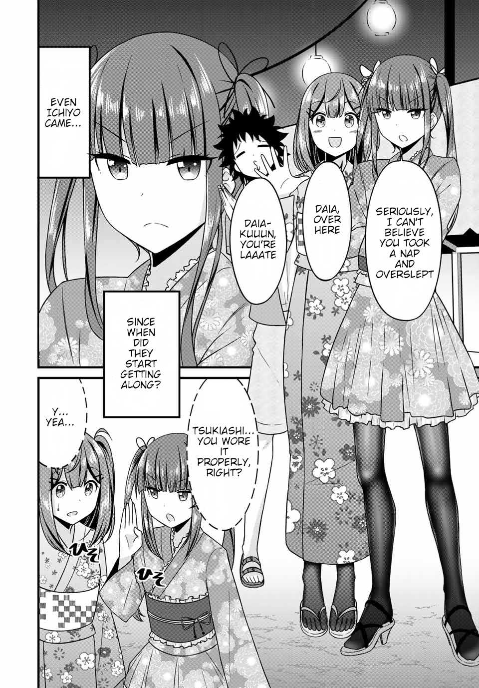 Thanktights Chapter 13 page 4 - Chapter 13: Yukata and Tights
