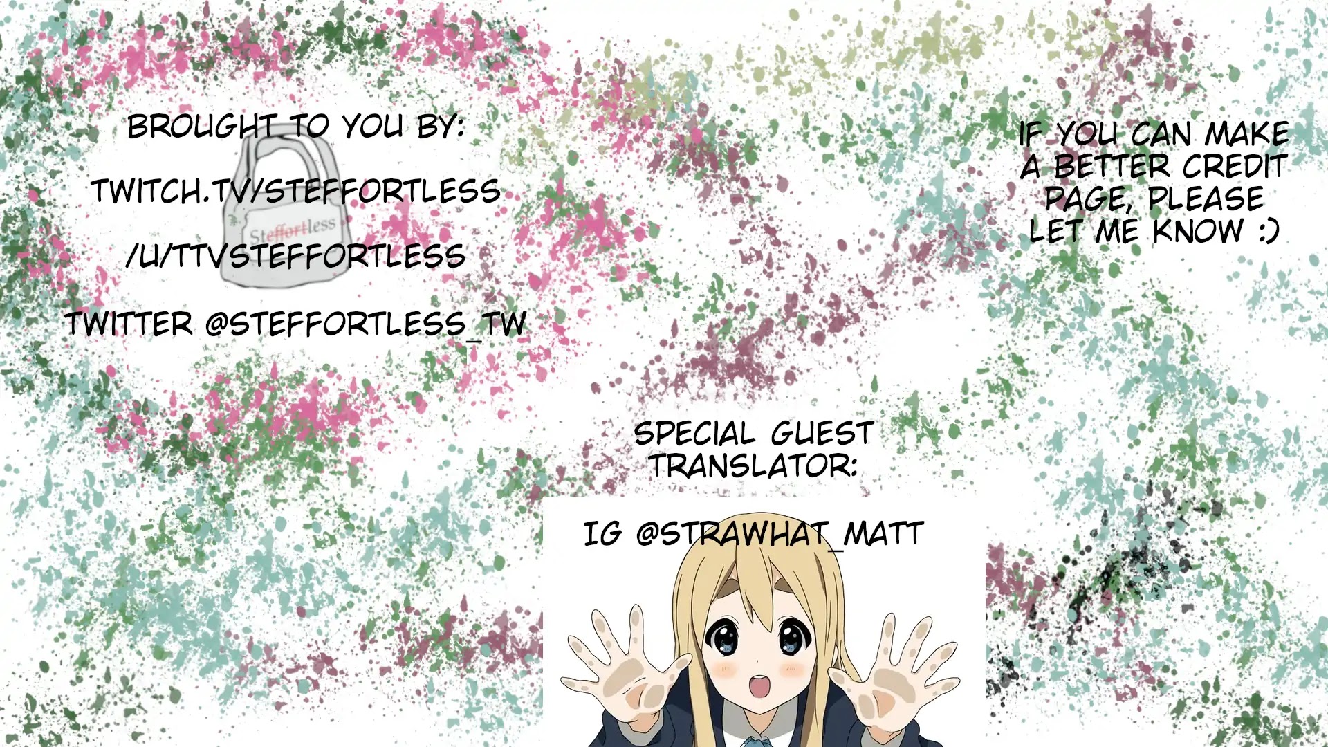 Thanktights Chapter 2 page 1 - Chapter 2: Forest of Tights