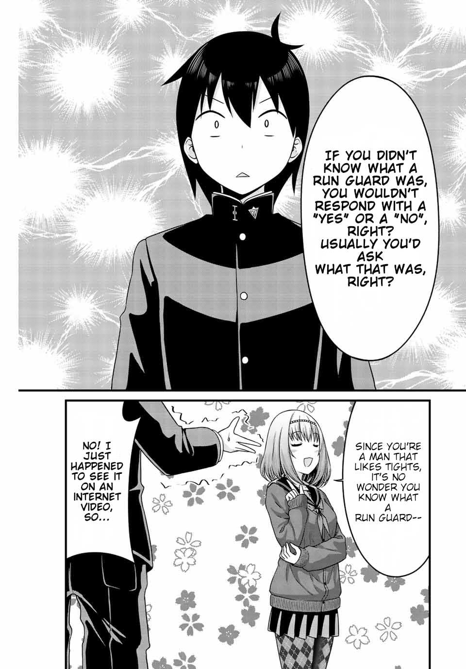 Thanktights Chapter 21 page 7 - Chapter 21: Patterned Tights Senpai