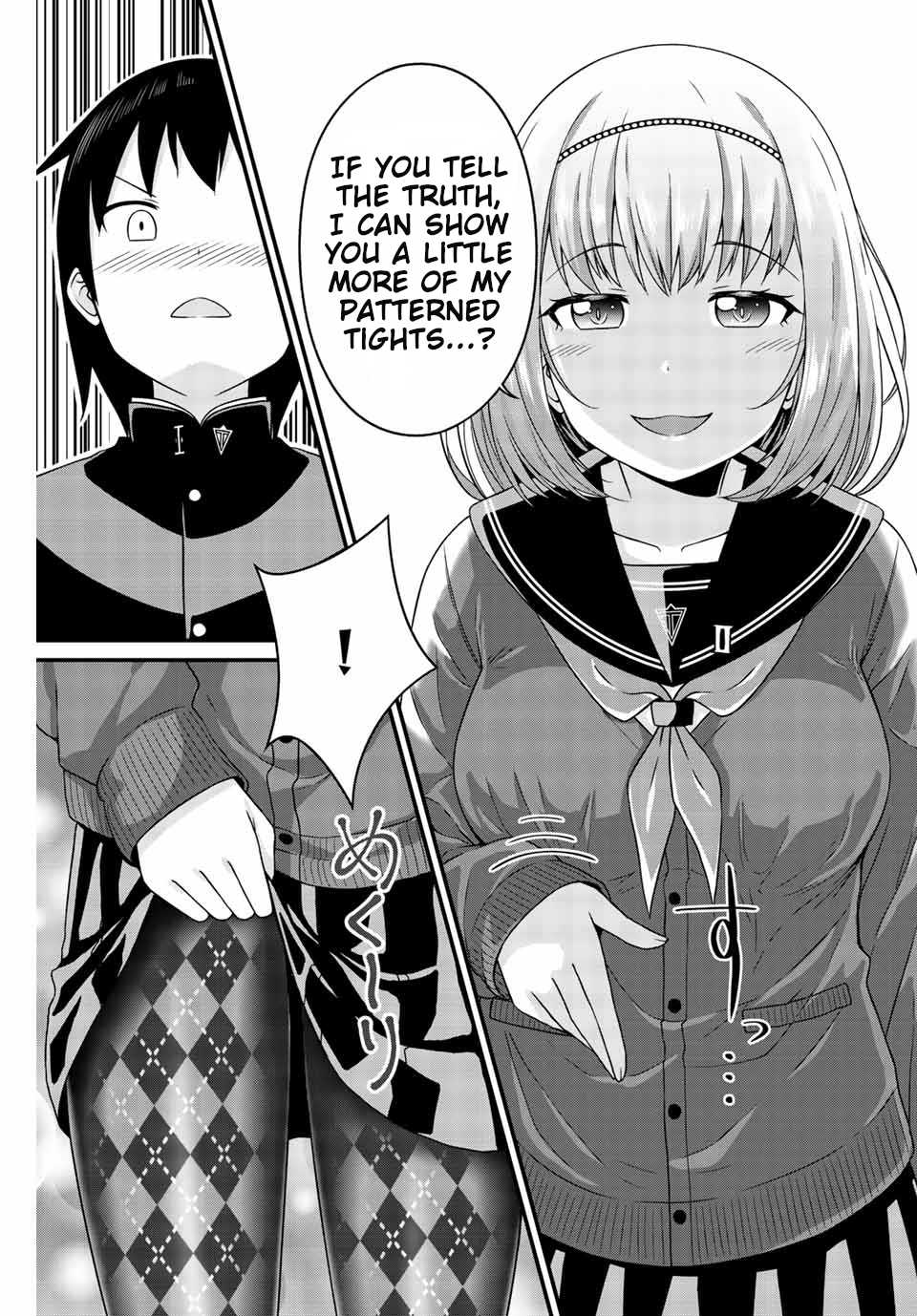 Thanktights Chapter 21 page 9 - Chapter 21: Patterned Tights Senpai