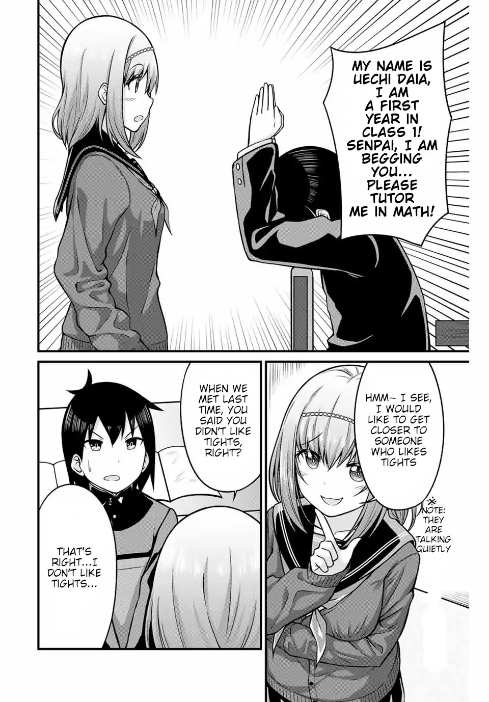 Thanktights Chapter 25 page 6 - Chapter 25: A Test and Patterned Tights