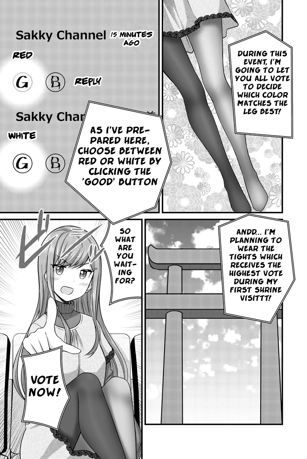 Thanktights Chapter 33 page 3 - Chapter 33: The Battle of Red and White Tights!