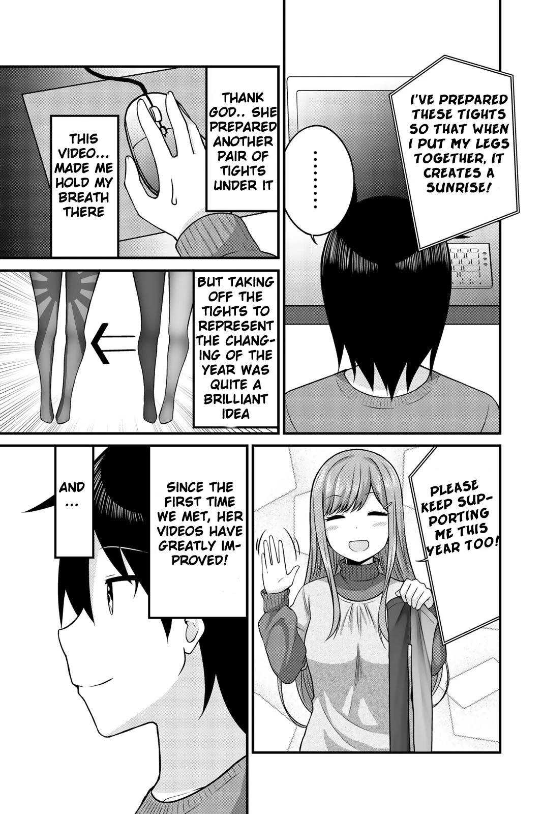 Thanktights Chapter 33 page 7 - Chapter 33: The Battle of Red and White Tights!