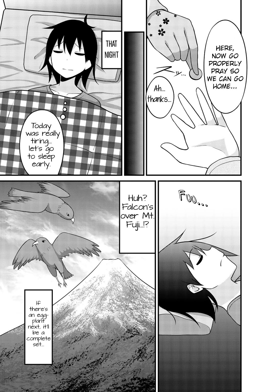 Thanktights Chapter 34 page 7 - Chapter 34: New Year and Tights!