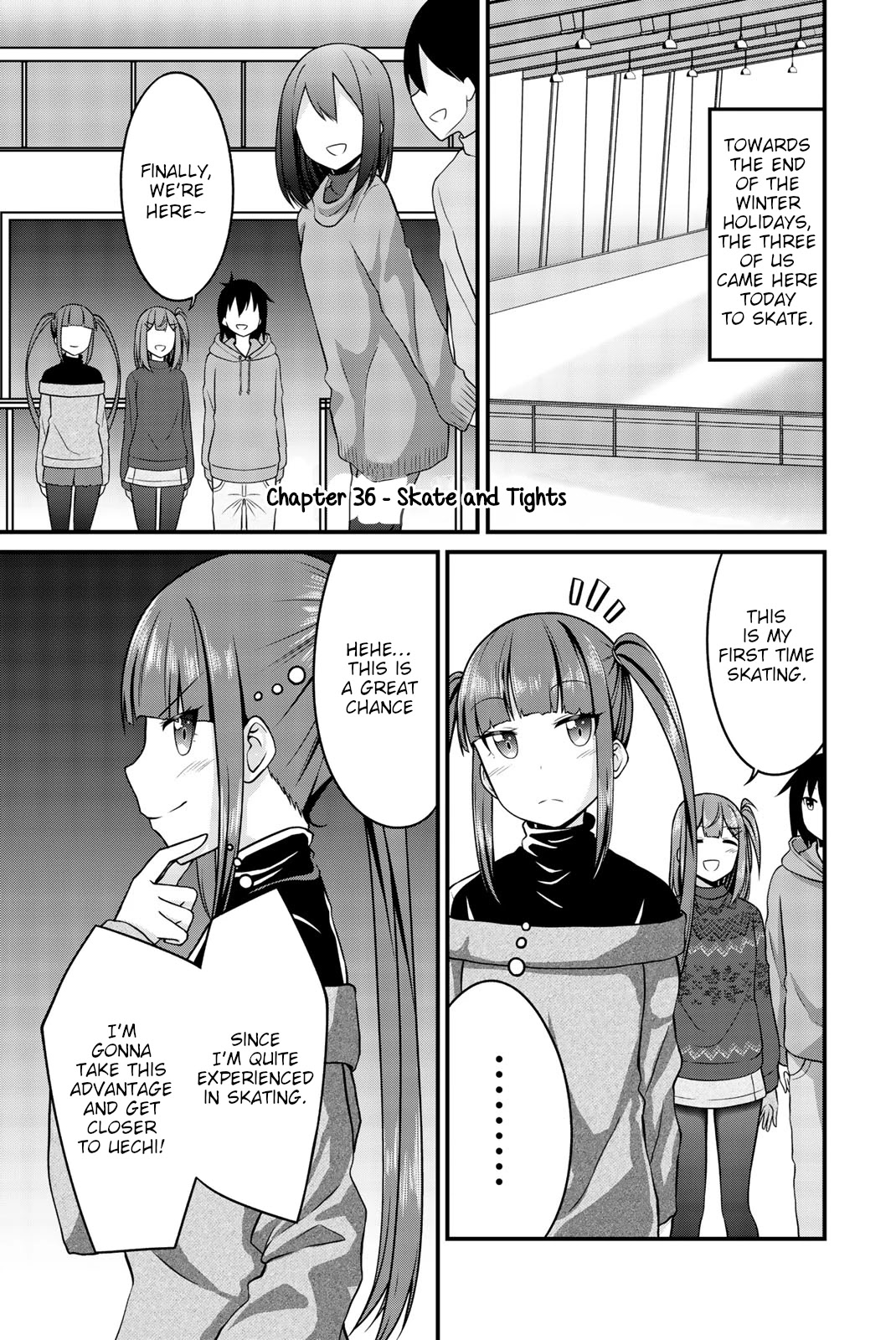 Thanktights Chapter 36 page 1 - Chapter 36: Skate and Tights