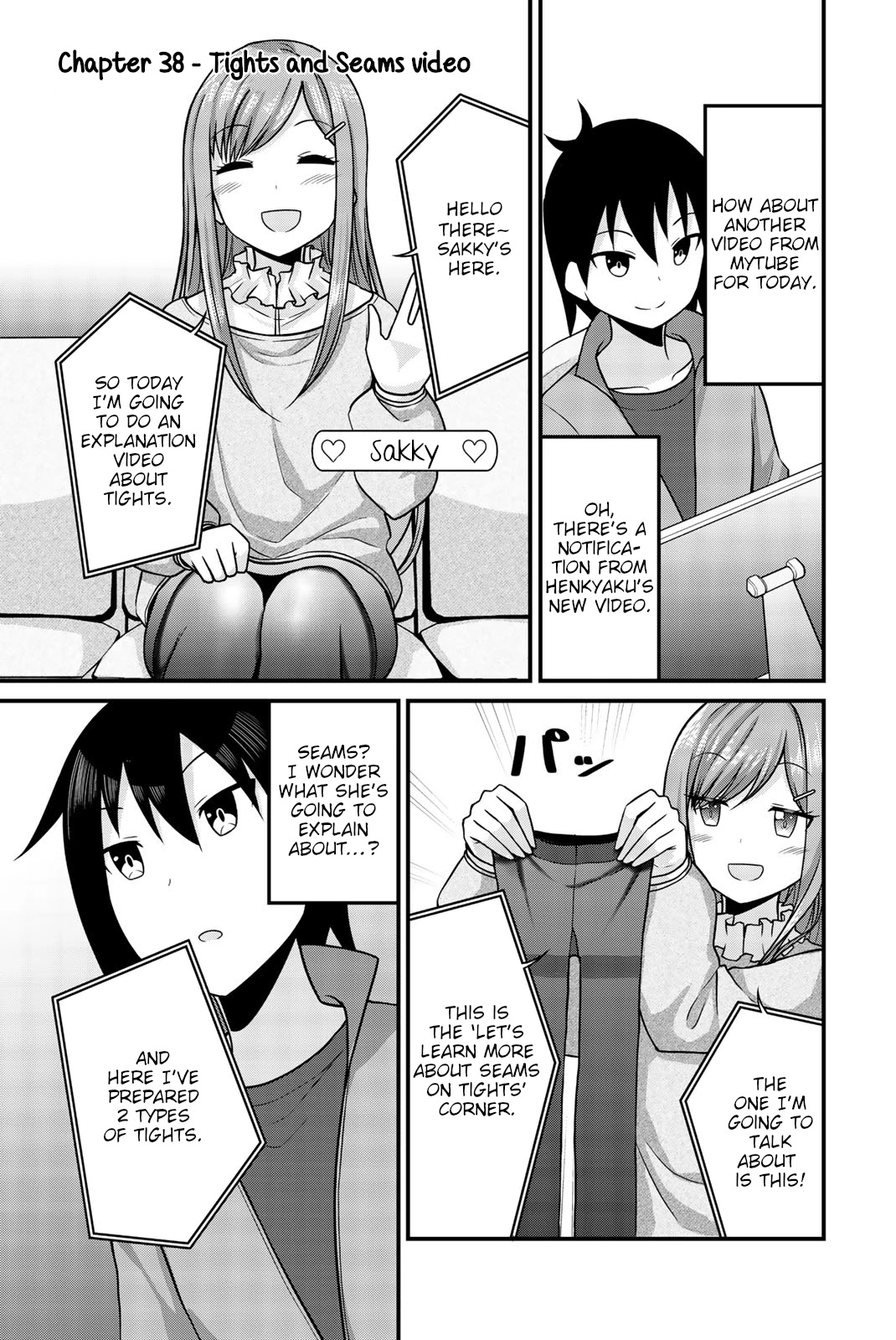 Thanktights Chapter 38 page 1 - Chapter 38: Tights and Seams video