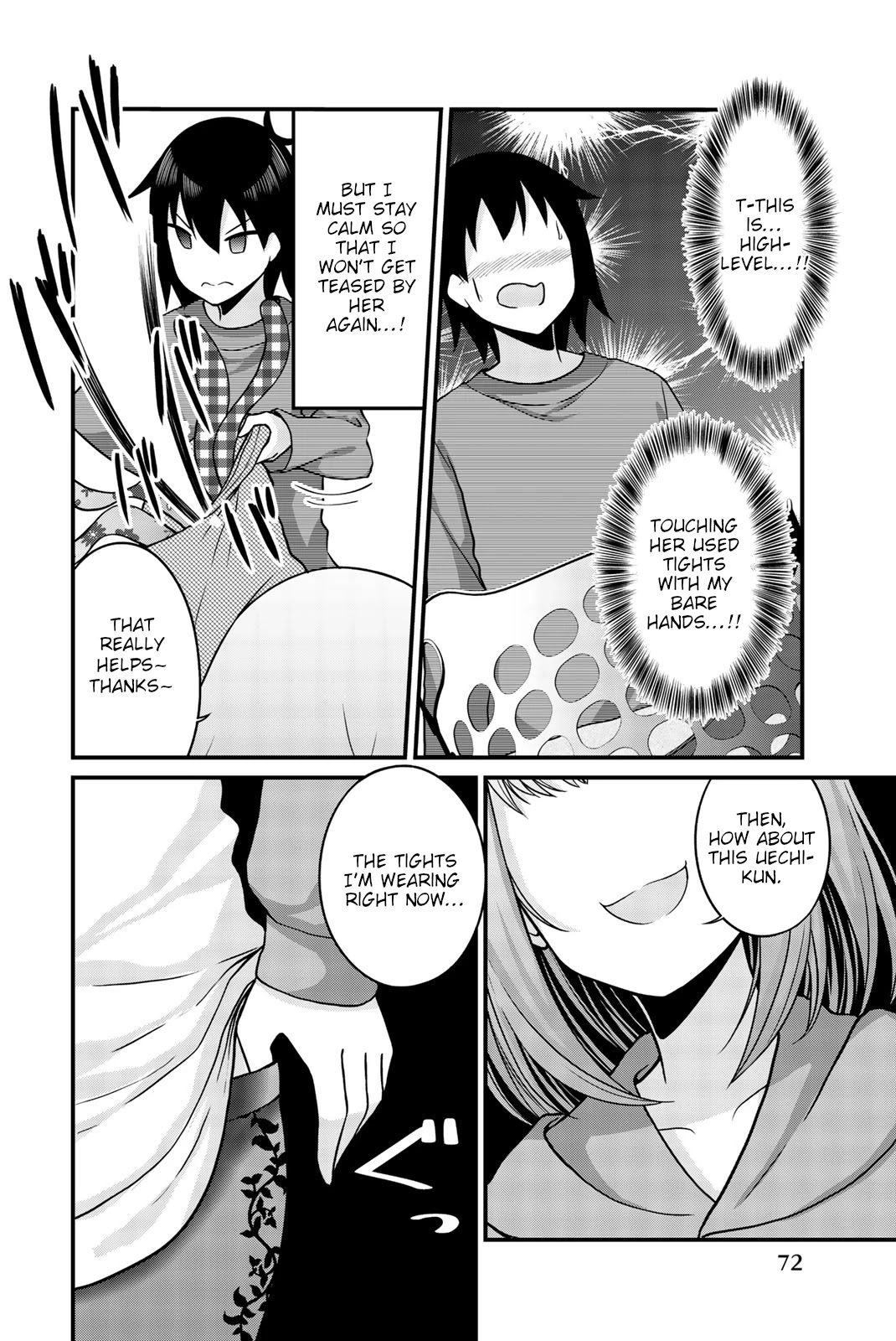 Thanktights Chapter 39 page 6 - Chapter 39: Patterned Tights and Laundry
