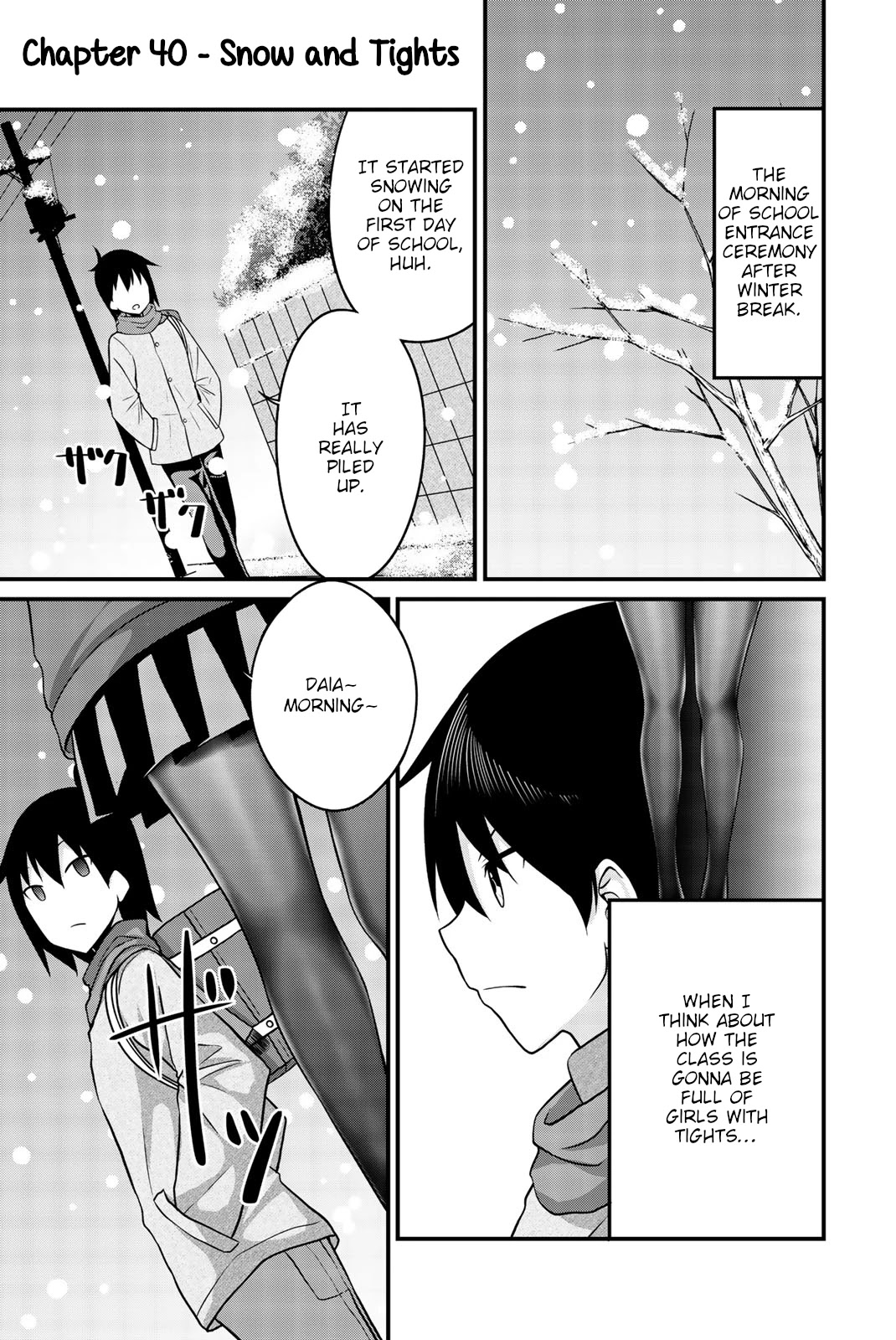 Thanktights Chapter 40 page 1 - Chapter 40: Snow and Tights