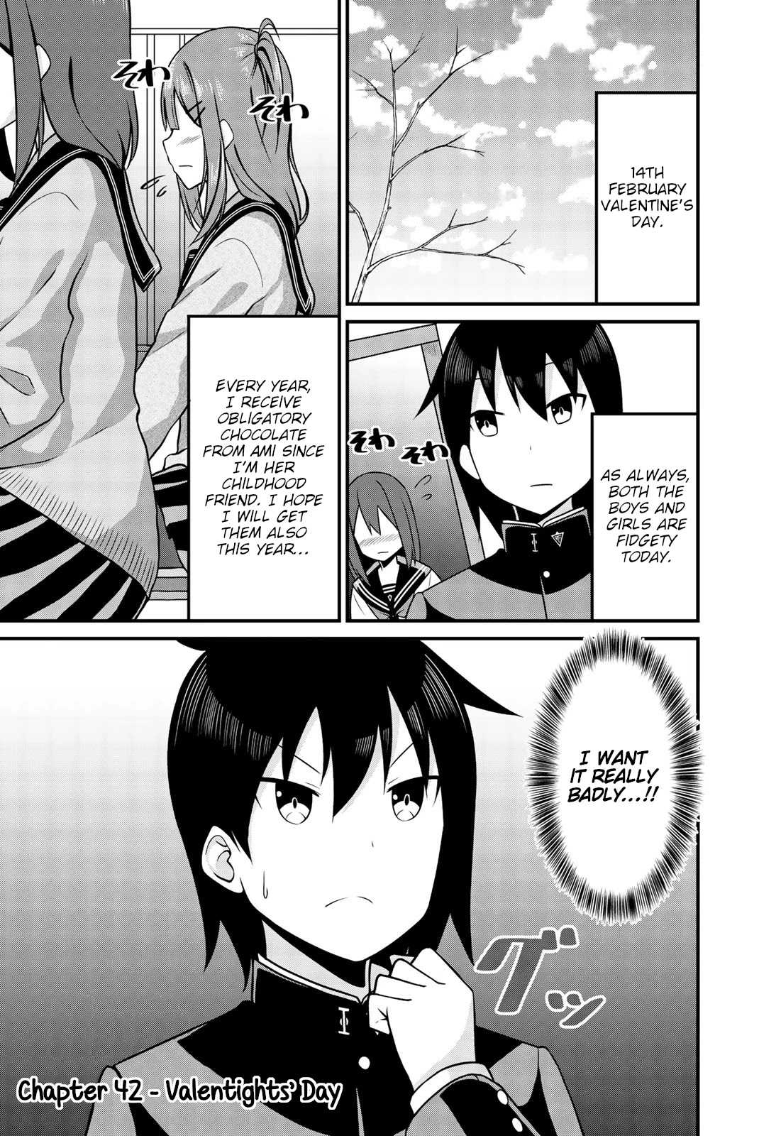Thanktights Chapter 42 page 1 - Chapter 42: Valentights’ Day