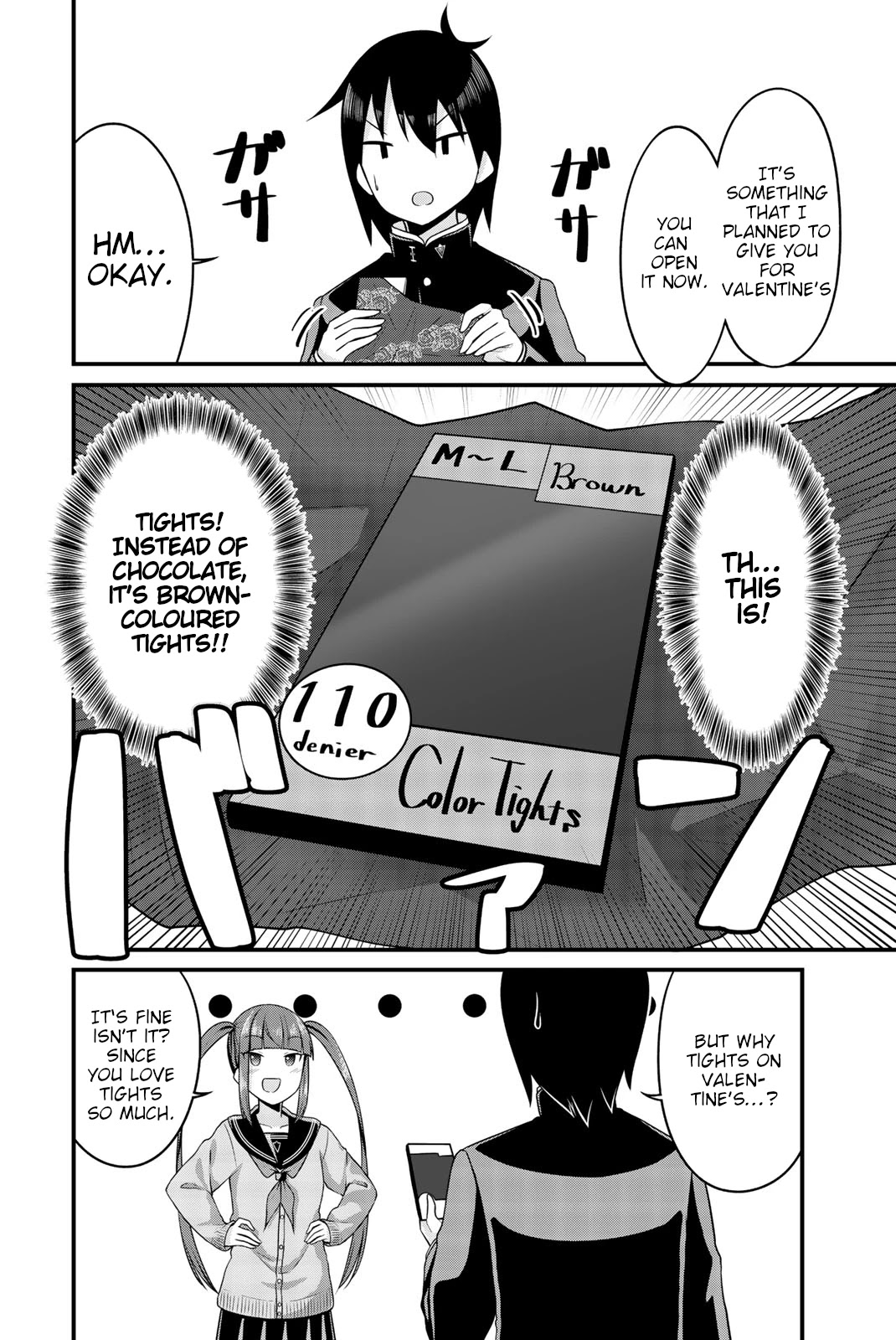 Thanktights Chapter 43 page 6 - Chapter 43: Valentights’ Day and Chitaru