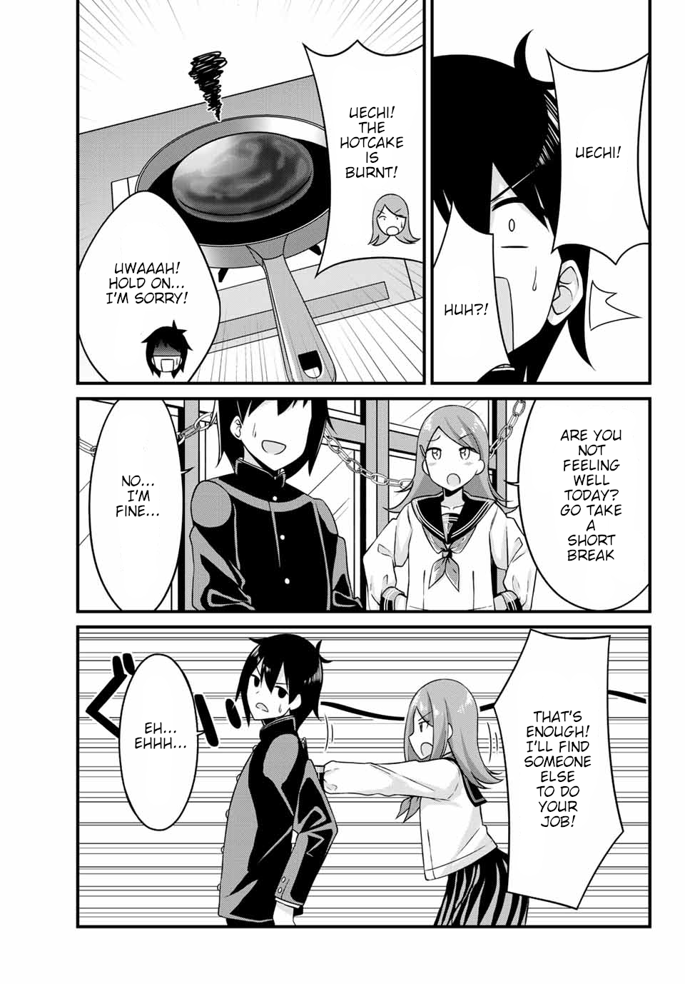 Thanktights Chapter 7 page 5 - Chapter 7: Tights Maid Cafe