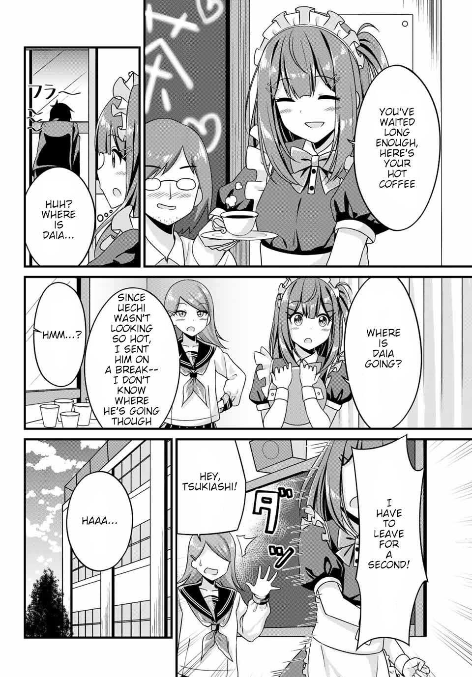 Thanktights Chapter 7 page 6 - Chapter 7: Tights Maid Cafe