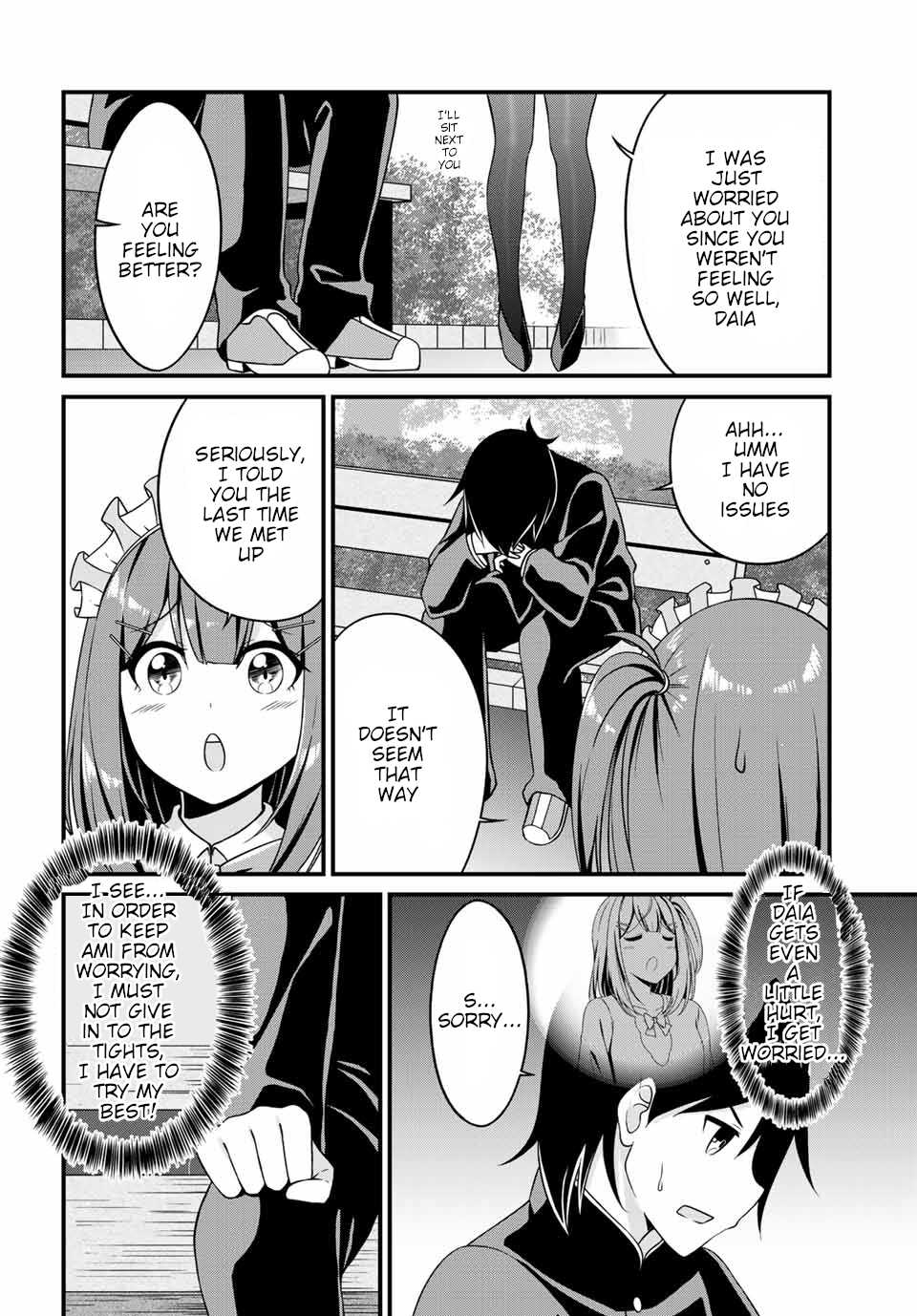 Thanktights Chapter 7 page 8 - Chapter 7: Tights Maid Cafe