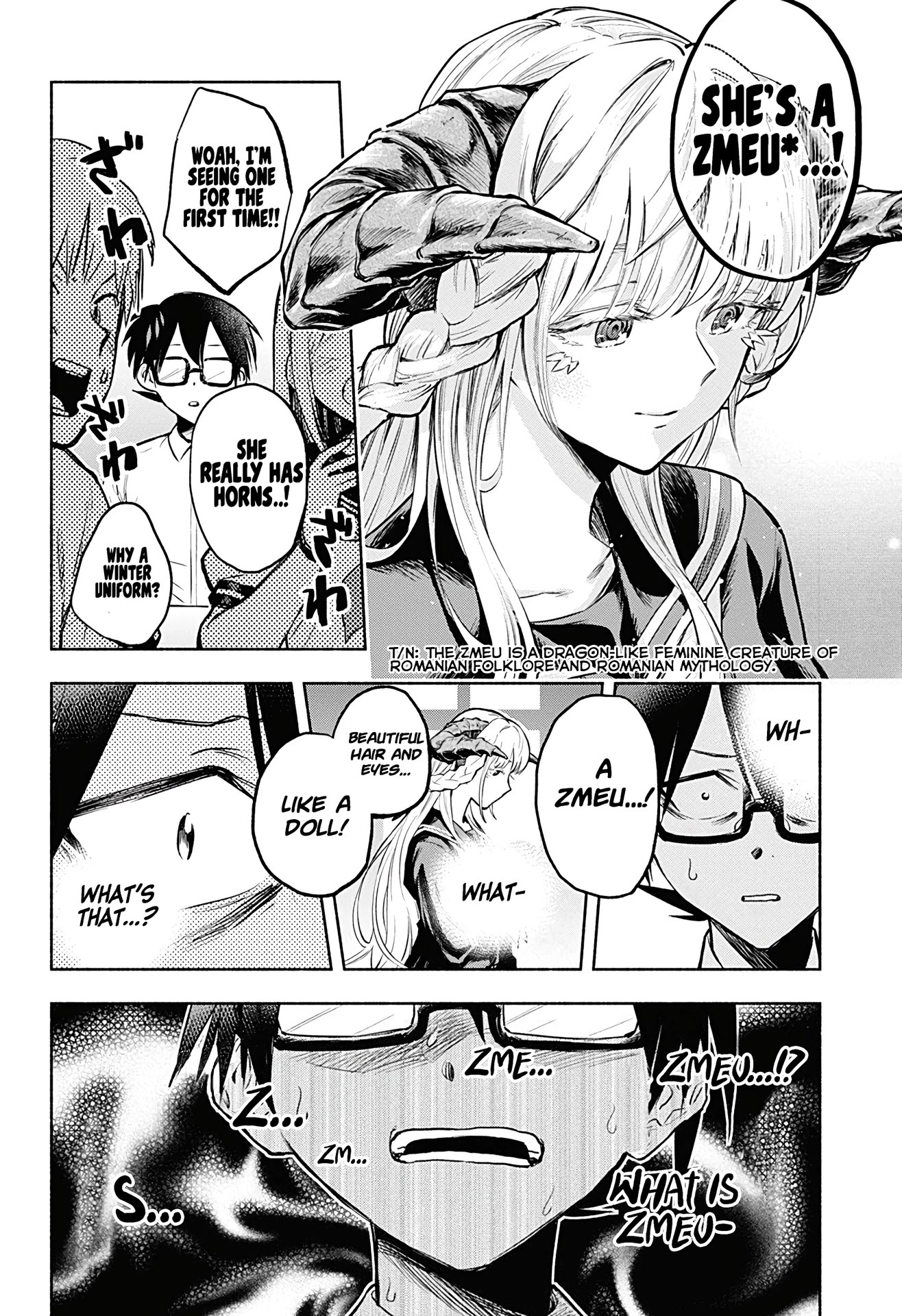 That Dragon (Exchange) Student Stands Out More Than Me Chapter 1 page 12 - Chapter 1