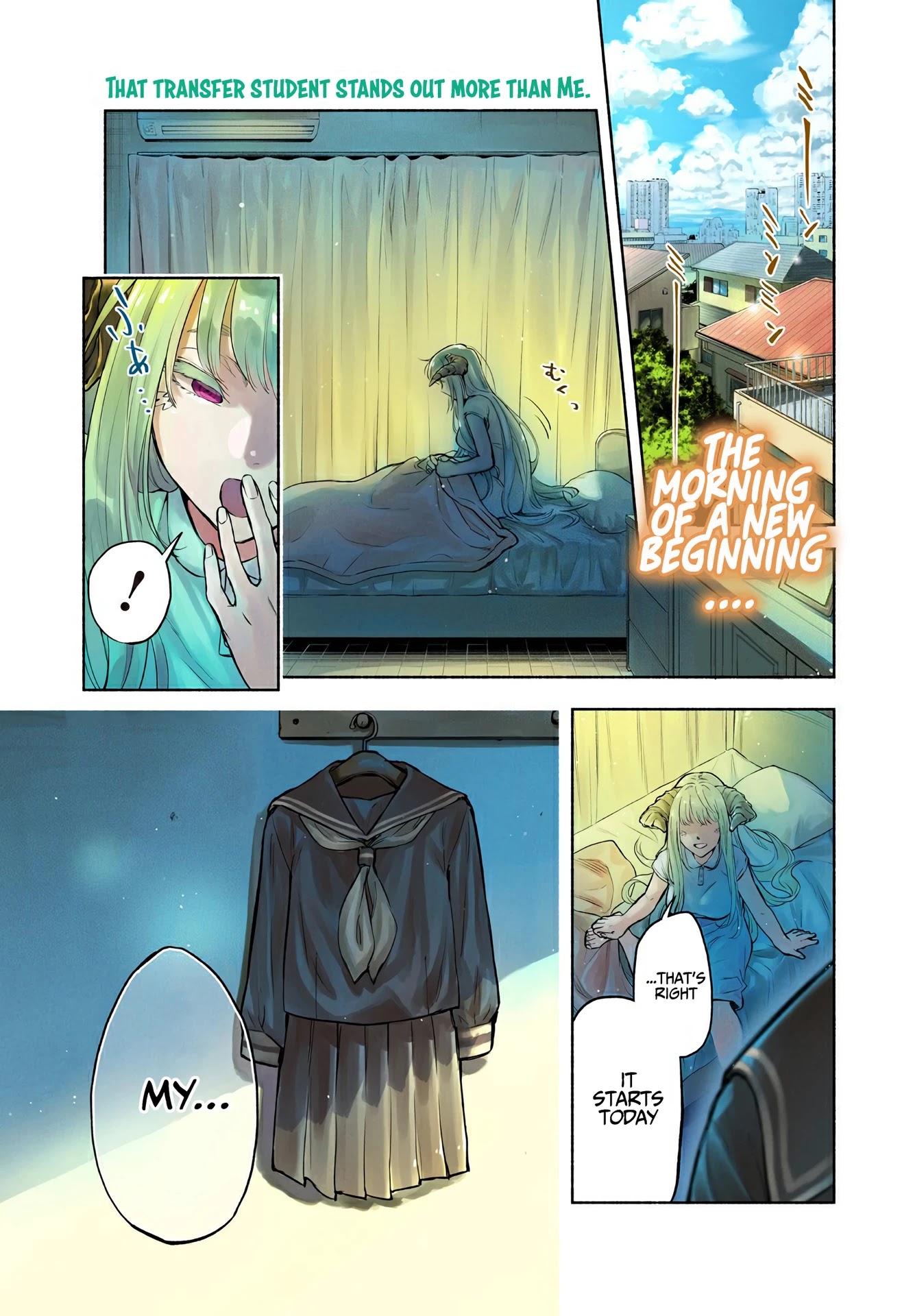 That Dragon (Exchange) Student Stands Out More Than Me Chapter 1 page 2 - Chapter 1