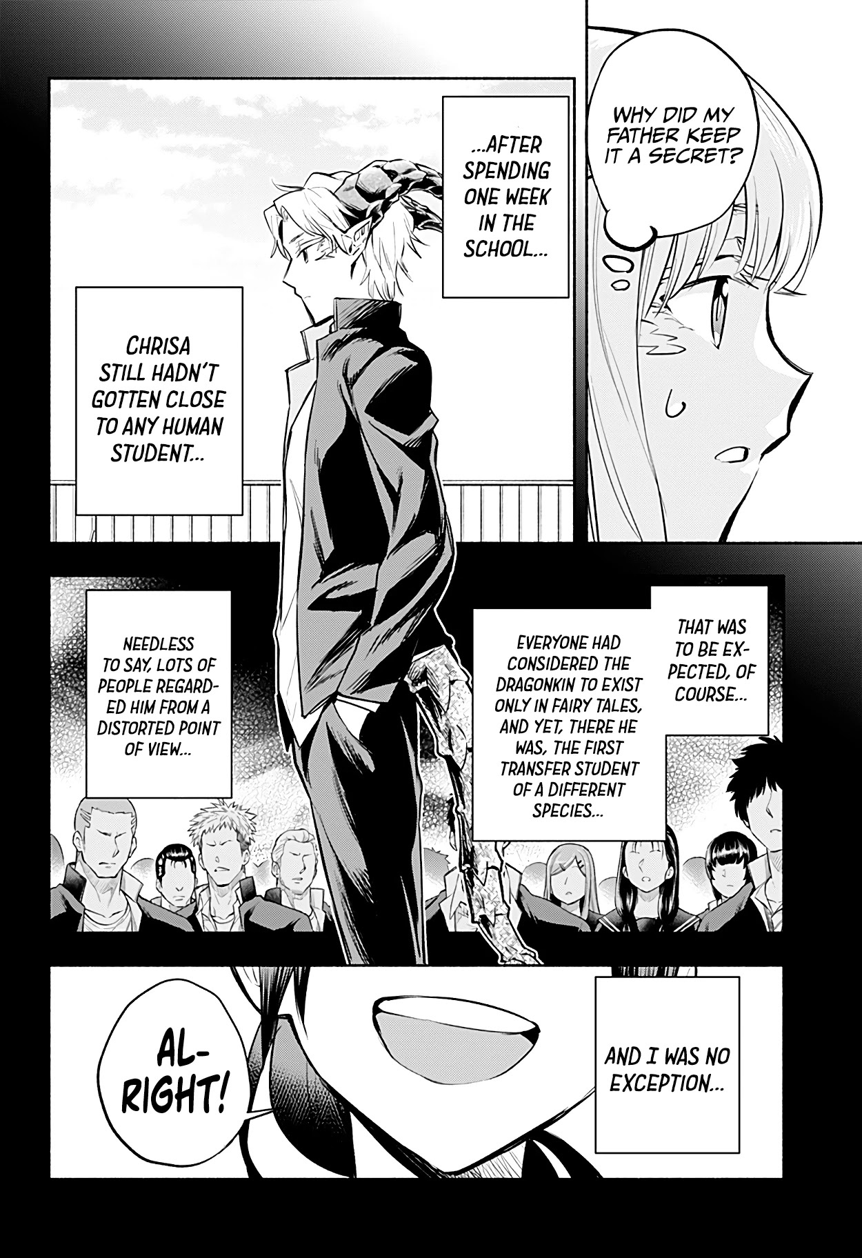That Dragon (Exchange) Student Stands Out More Than Me Chapter 13 page 5 - Chapter 13: Chrisa and Akira
