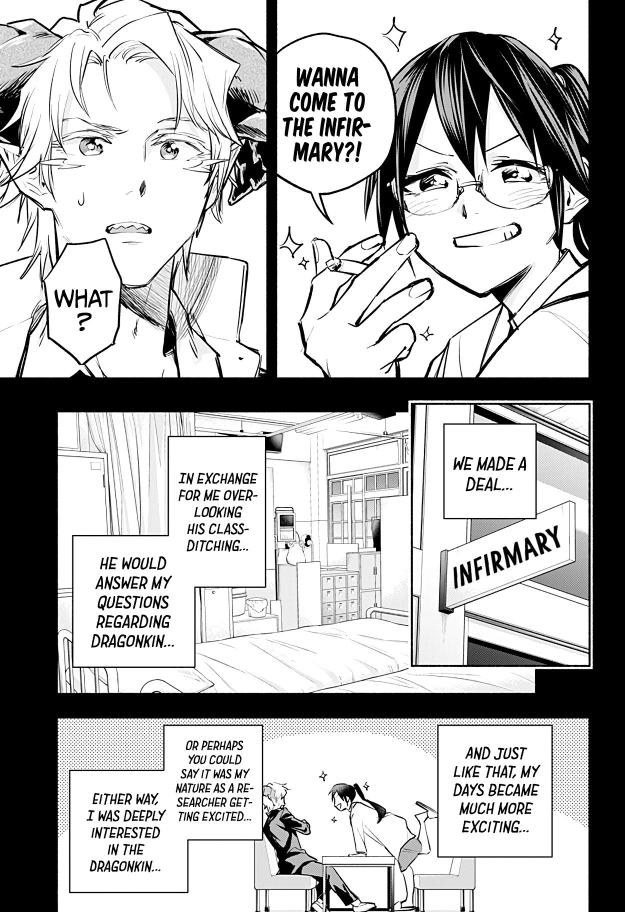 That Dragon (Exchange) Student Stands Out More Than Me Chapter 13 page 6 - Chapter 13: Chrisa and Akira