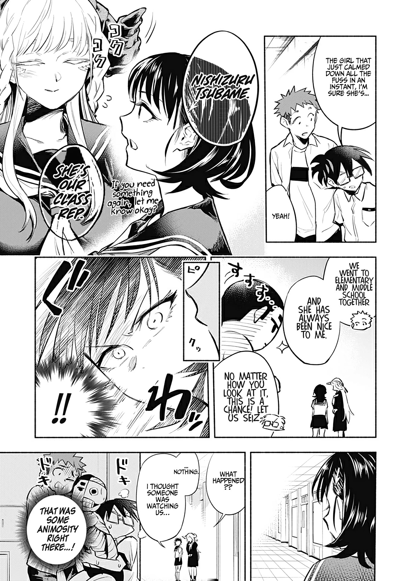 That Dragon (Exchange) Student Stands Out More Than Me Chapter 2 page 12 - Chapter 2: Please tell me about yourself