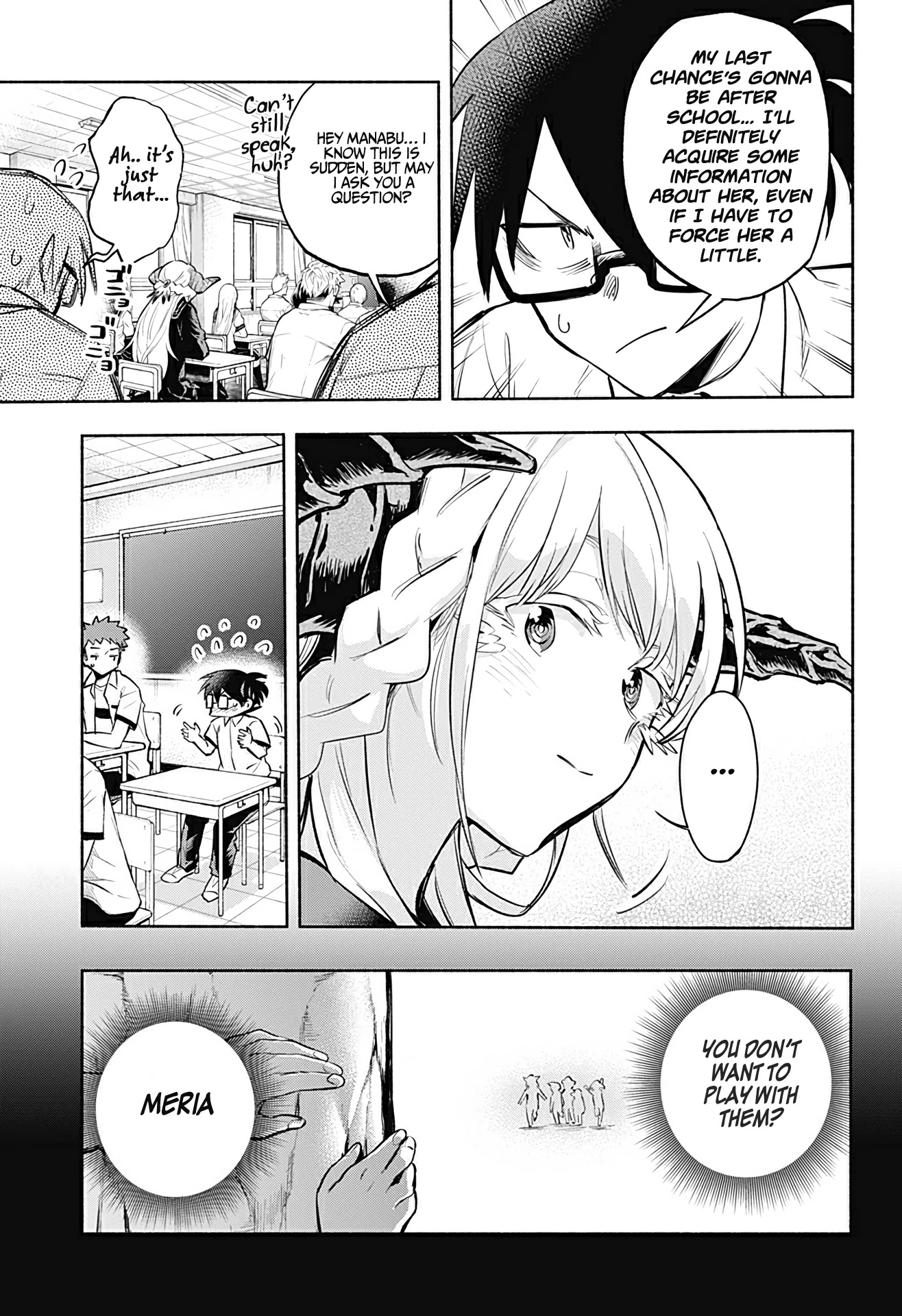 That Dragon (Exchange) Student Stands Out More Than Me Chapter 2 page 14 - Chapter 2: Please tell me about yourself