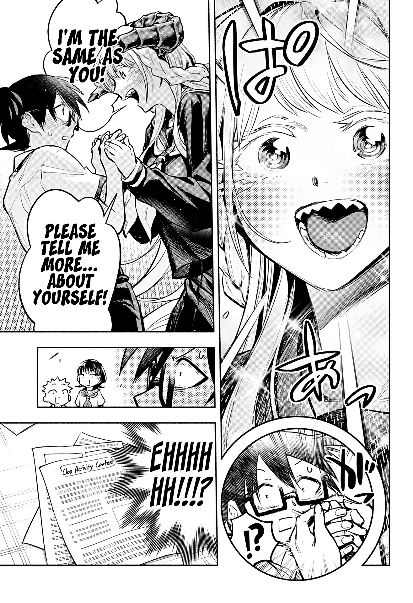 That Dragon (Exchange) Student Stands Out More Than Me Chapter 2 page 25 - Chapter 2: Please tell me about yourself