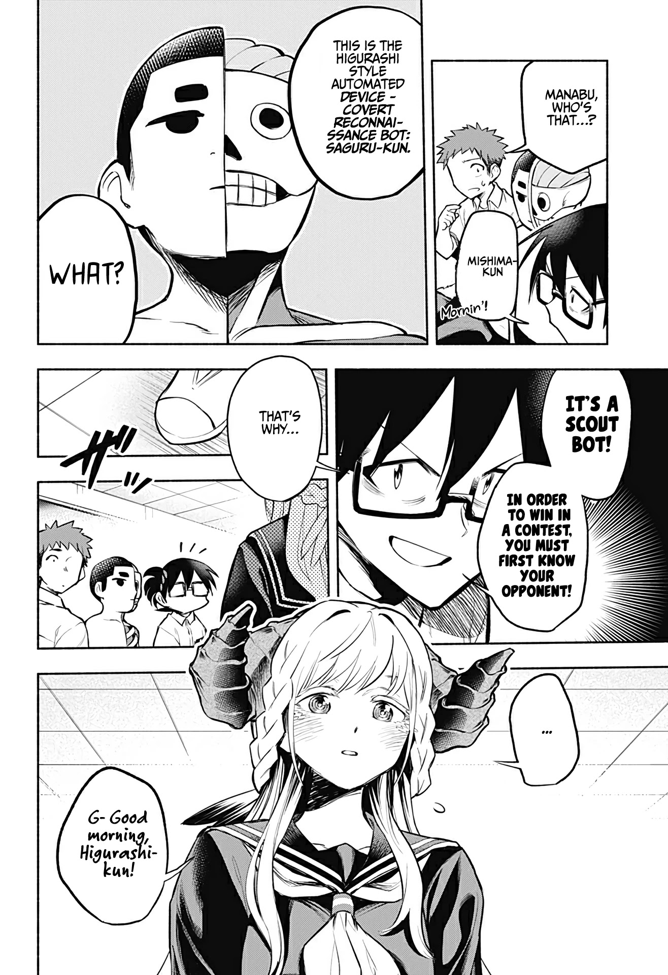That Dragon (Exchange) Student Stands Out More Than Me Chapter 2 page 5 - Chapter 2: Please tell me about yourself