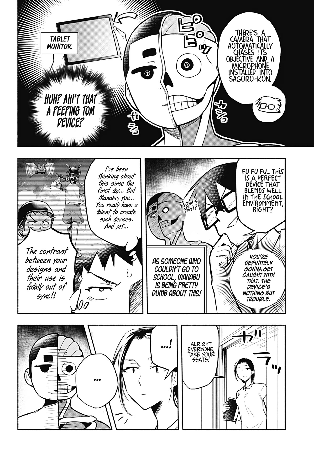 That Dragon (Exchange) Student Stands Out More Than Me Chapter 2 page 7 - Chapter 2: Please tell me about yourself