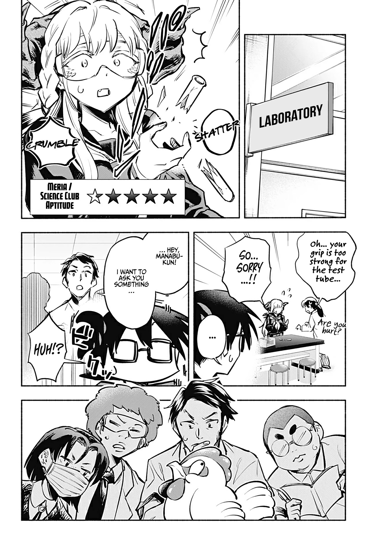 That Dragon (Exchange) Student Stands Out More Than Me Chapter 3 page 13 - Chapter 3: Let’s search for a Trial Club