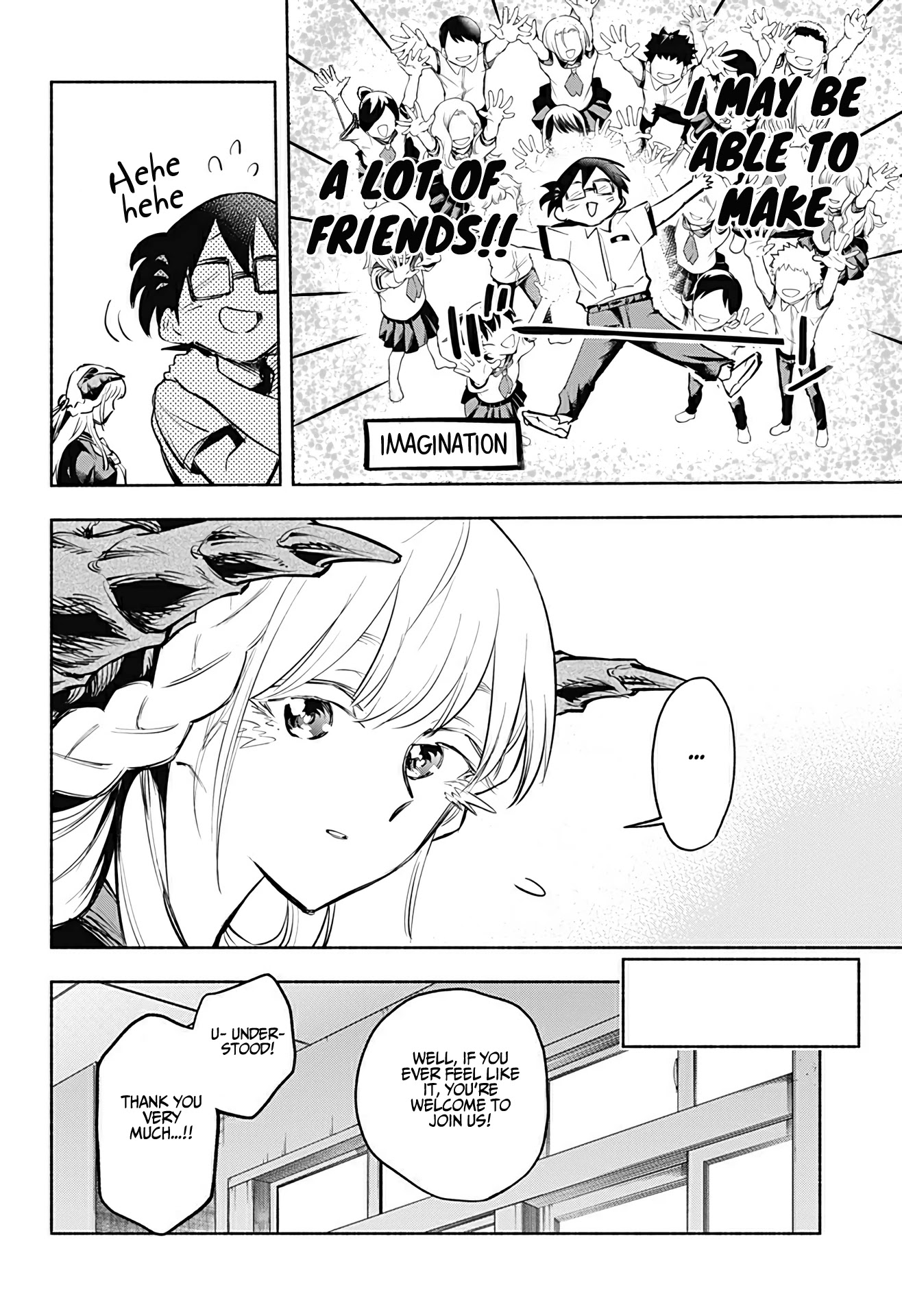 That Dragon (Exchange) Student Stands Out More Than Me Chapter 3 page 15 - Chapter 3: Let’s search for a Trial Club