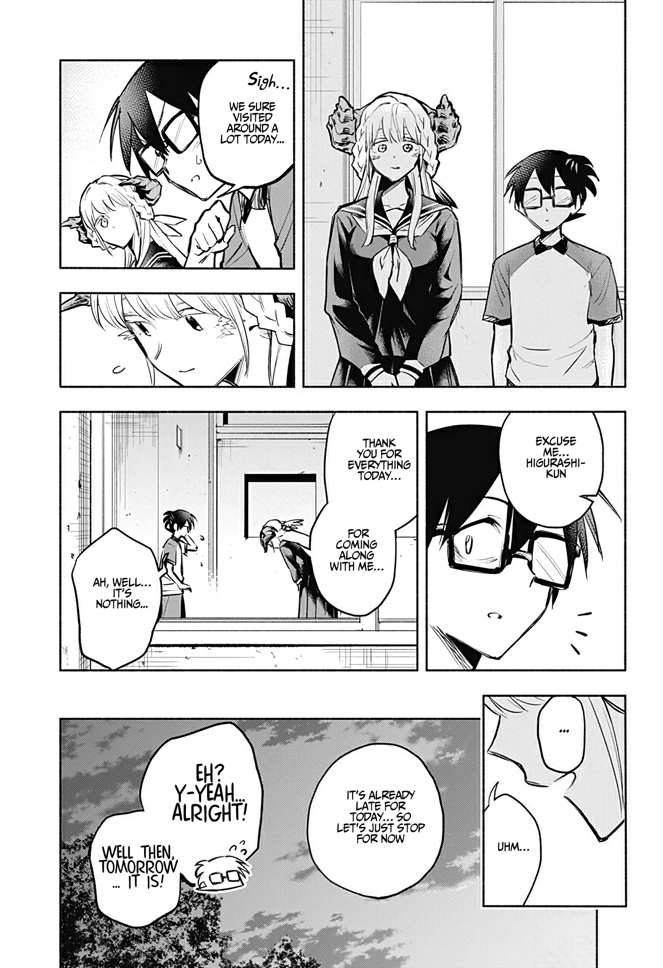 That Dragon (Exchange) Student Stands Out More Than Me Chapter 3 page 16 - Chapter 3: Let’s search for a Trial Club