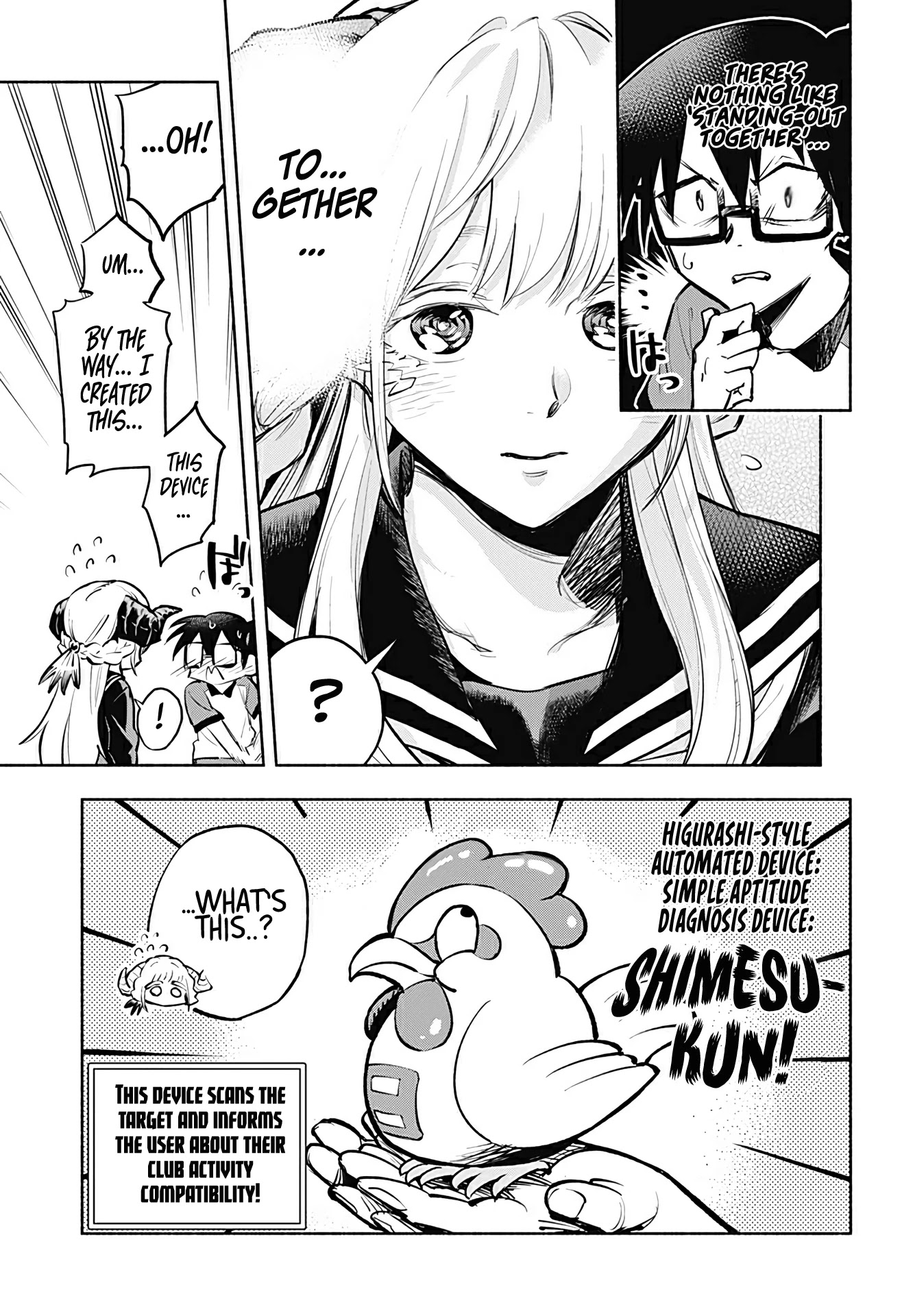 That Dragon (Exchange) Student Stands Out More Than Me Chapter 3 page 8 - Chapter 3: Let’s search for a Trial Club